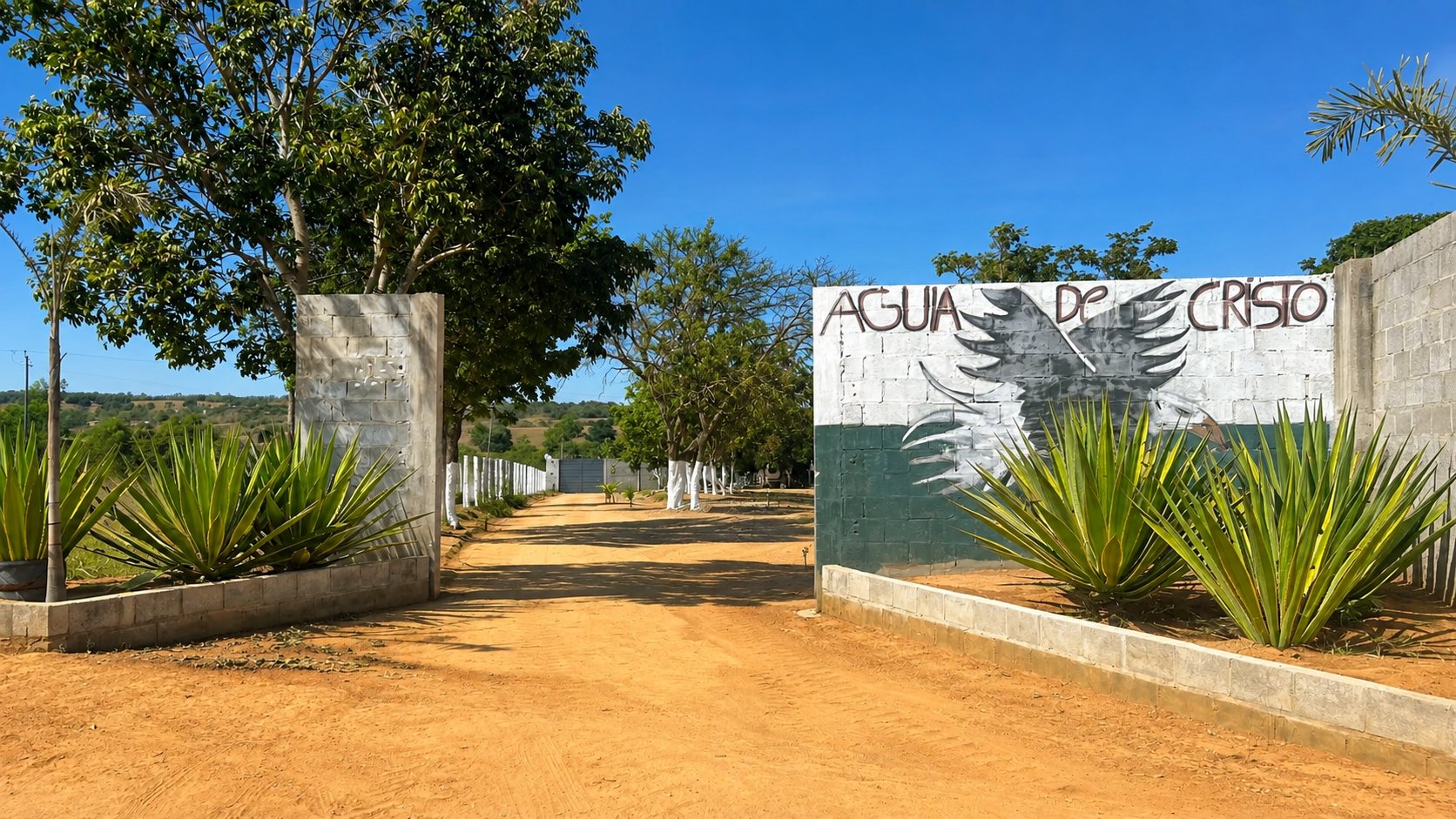 Entrada da comunidade